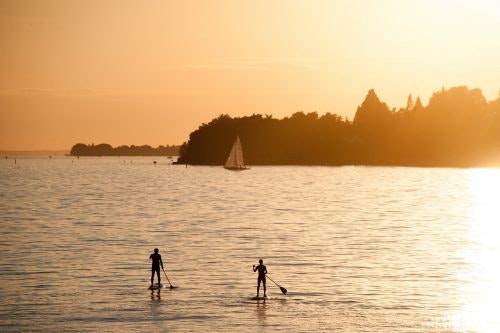 Vatertagsgeschenk mal anders: Stand up Paddling
