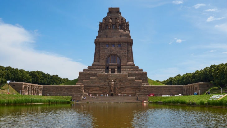 Das Völkerschlachtdenkmal in Leipzig