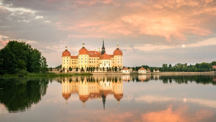 Schloss Moritzburg in Sachsen