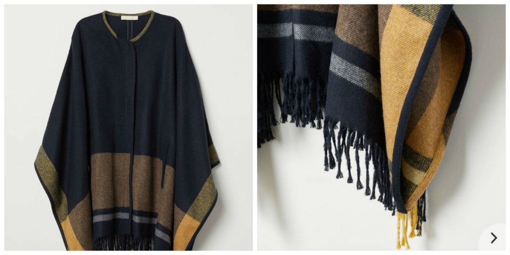 Angesagtes Poncho von H&M