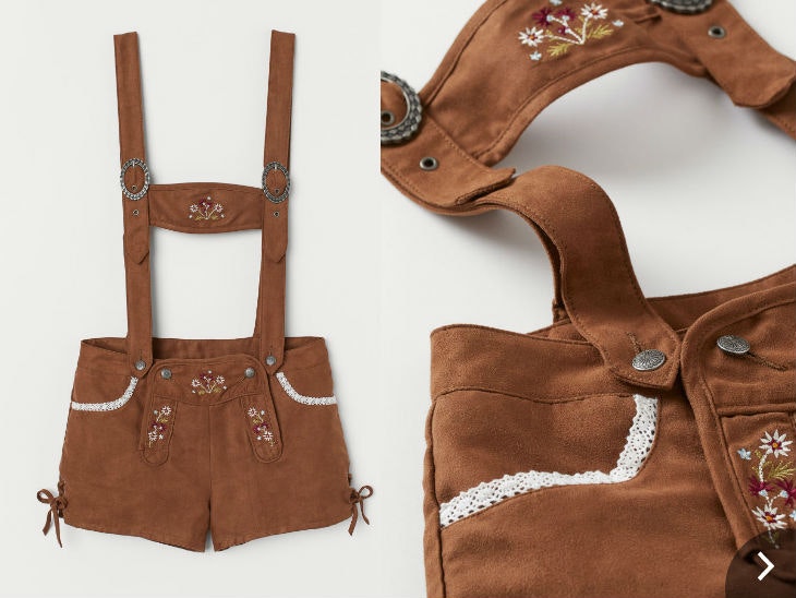 Wiesn-Look Lederhose