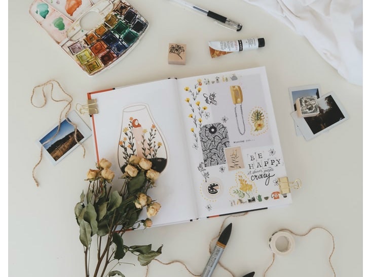 Personalisiertes Scrapbook als Weihnachtsgeschenk Personalisiertes Fotobuch