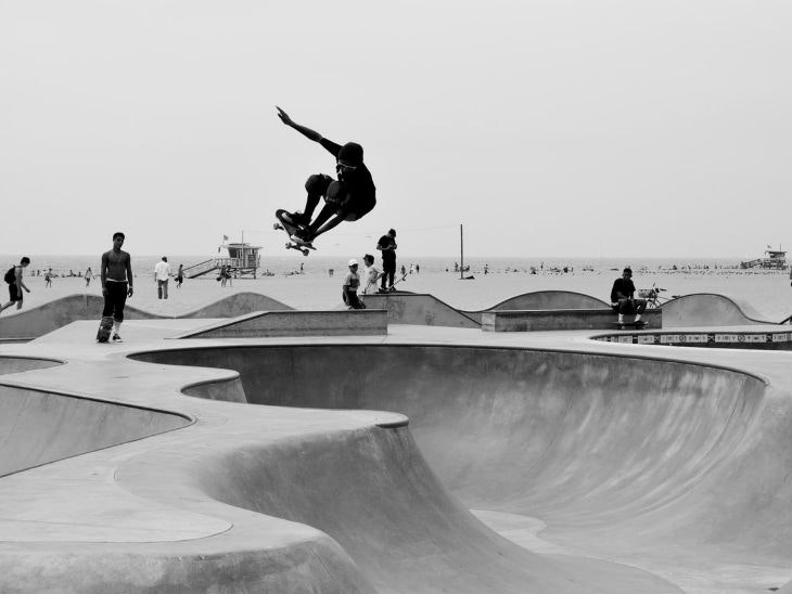 Trendsportarten Skateboarding