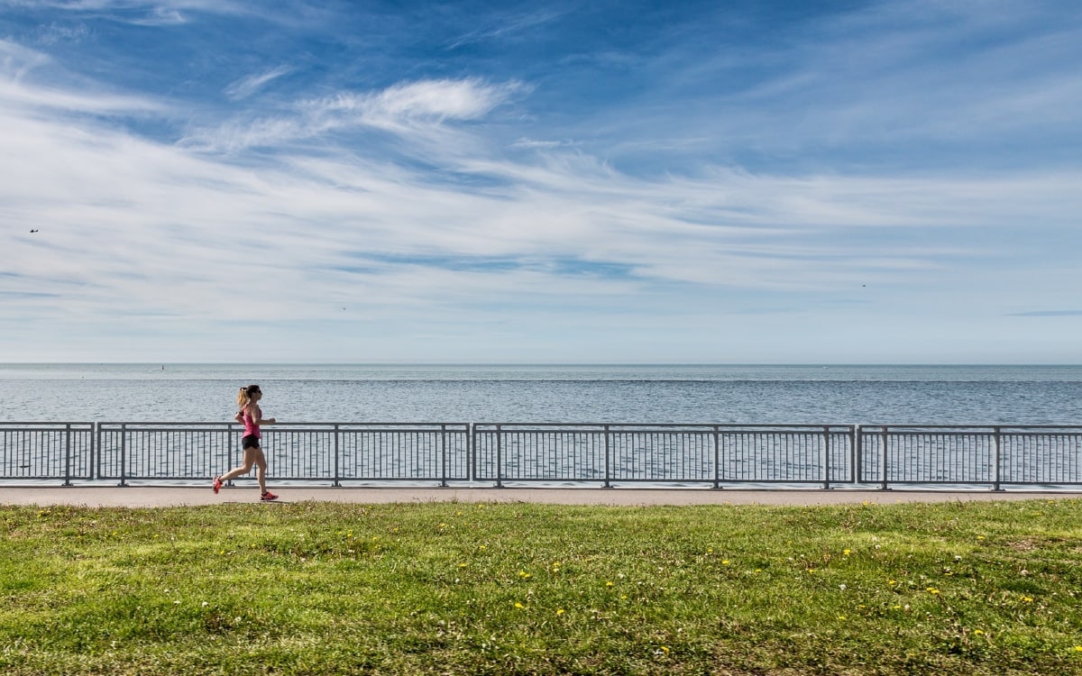 Running with a view