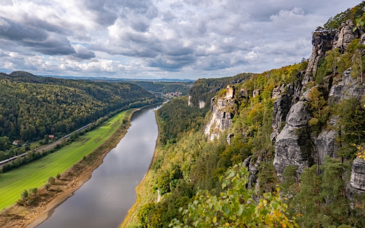 Nationalparks in Deutschland: Die Elbe in der Sächsischen Schweiz