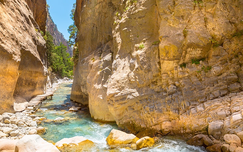 Samaria-Schlucht auf Kreta
